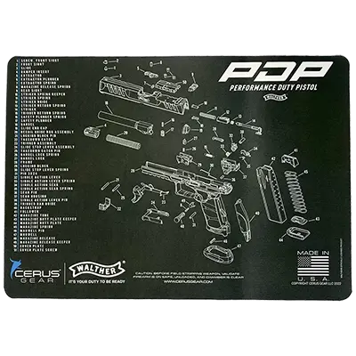 PDP Schematic Cleaning Mat