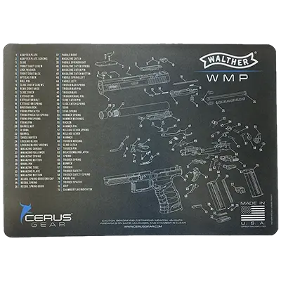 WMP Schematic Cleaning Mat