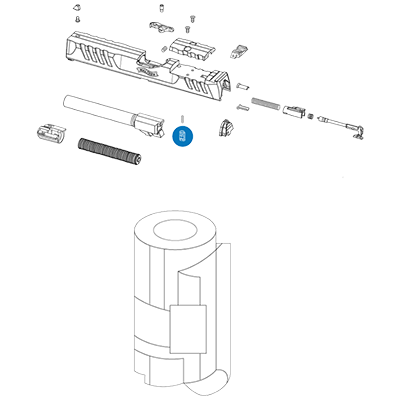 PDP/PPQ Anti-Friction Striker Safety